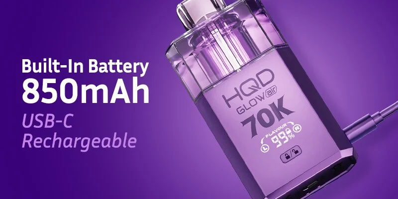  HQD Glow Air 850mah battery