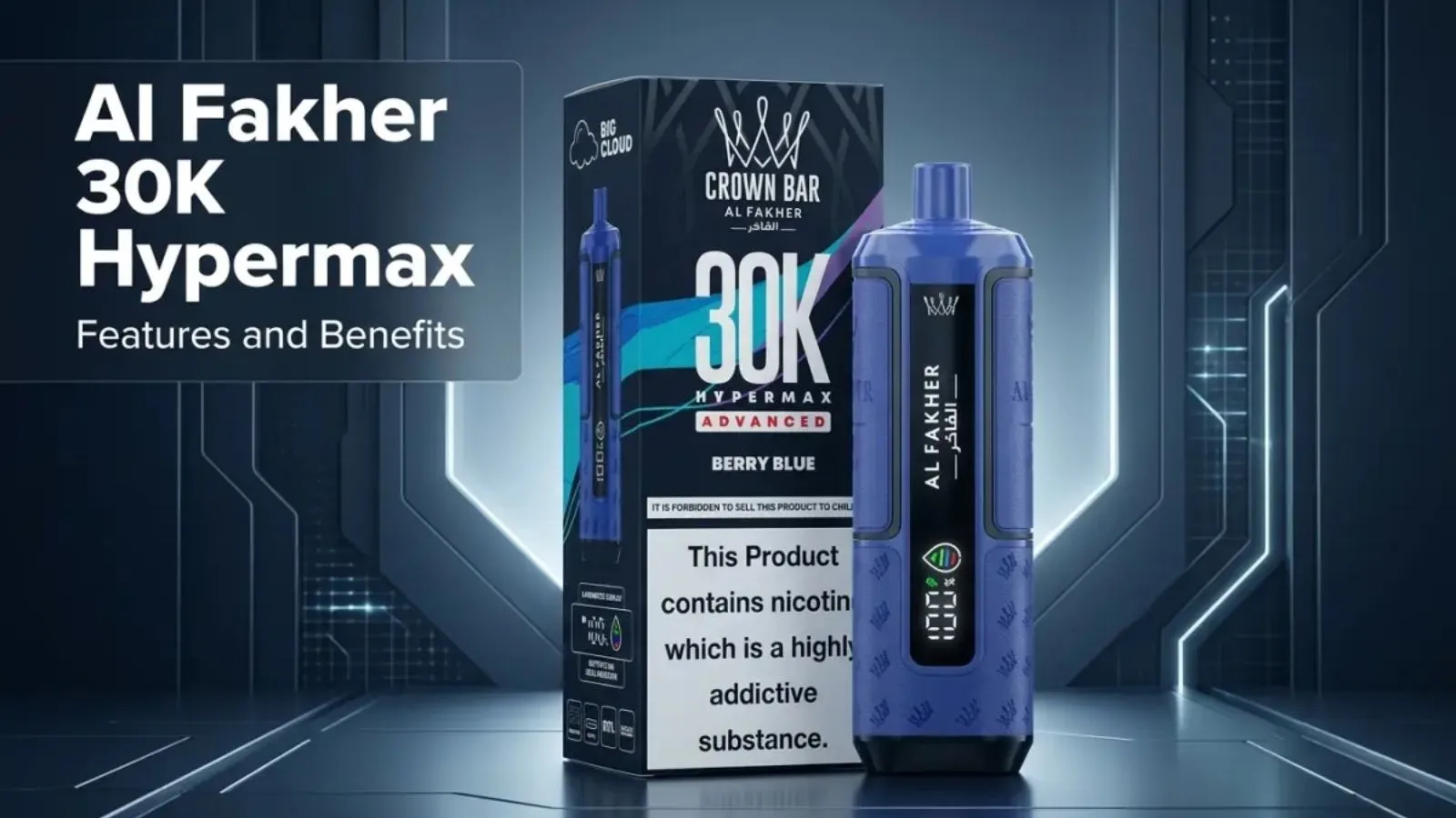 Buy Al Fakher Hypermax 30K Features