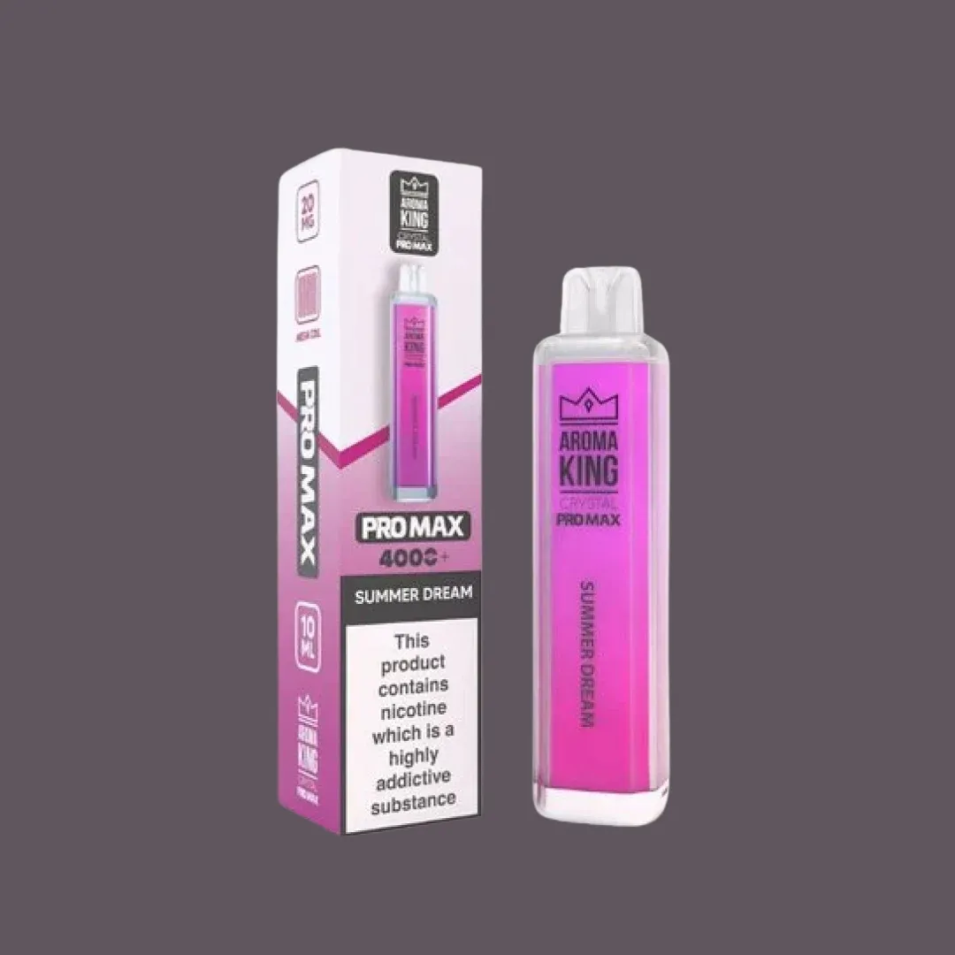 aroma king crystal pro max 4000 puffs