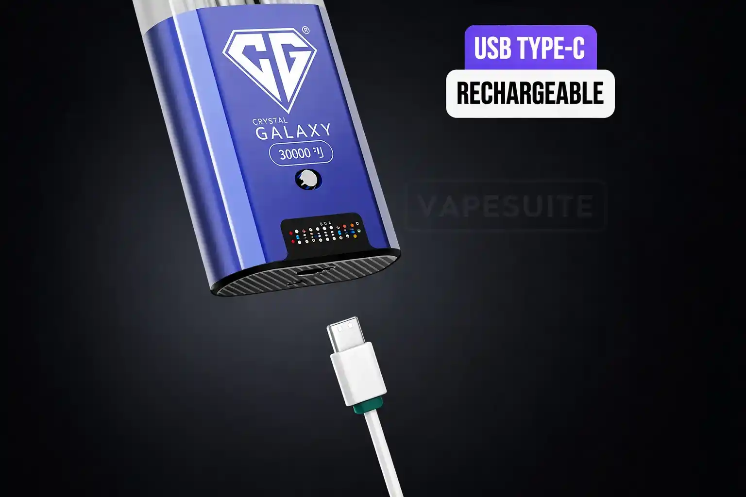 Crystal Galaxy Focus 2 30000 Puffs Prefilled Vape kit