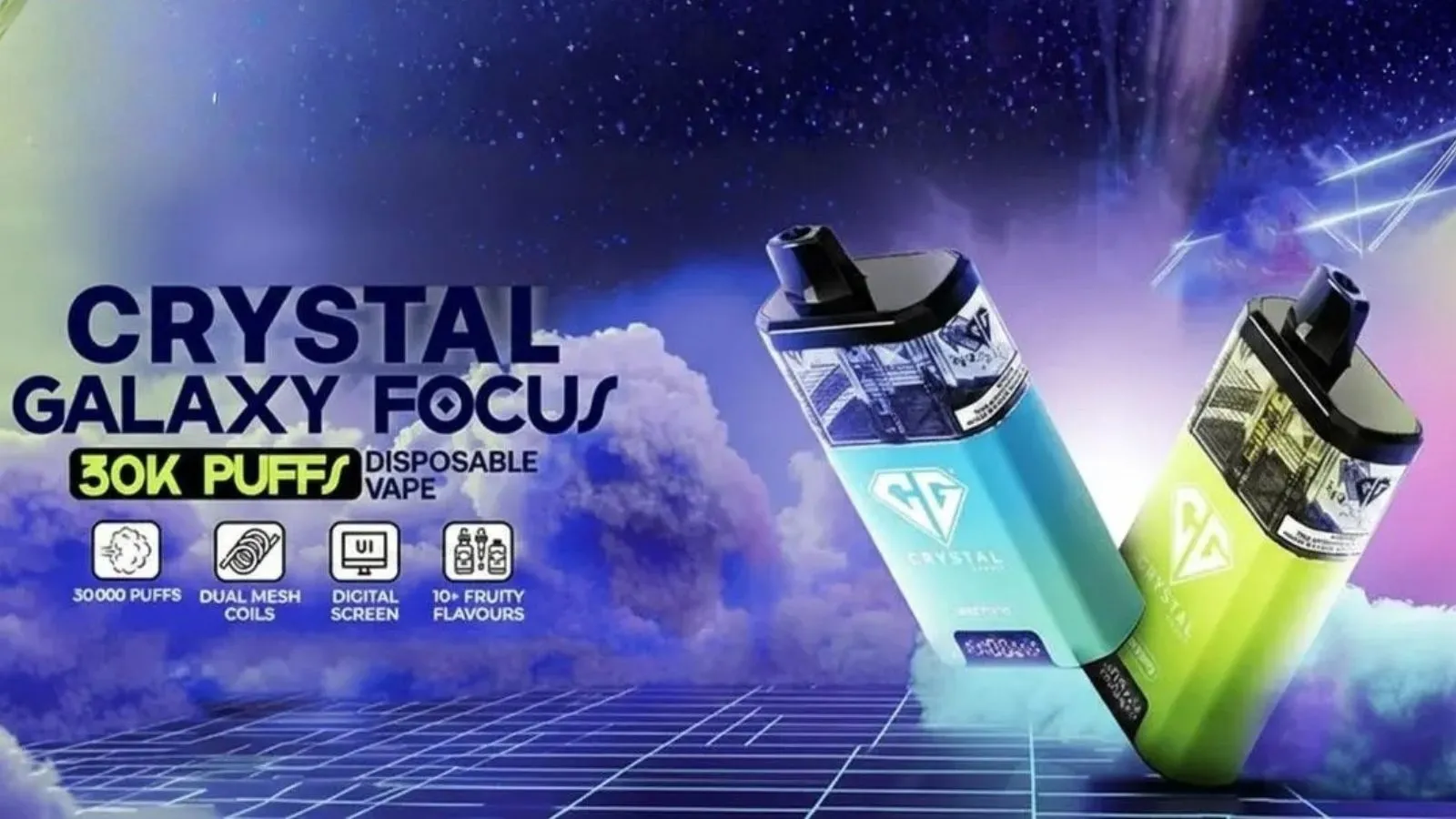 Crystal Galaxy Focus 2 30k | £8.49