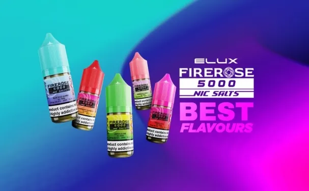 elux firerose nic salts review