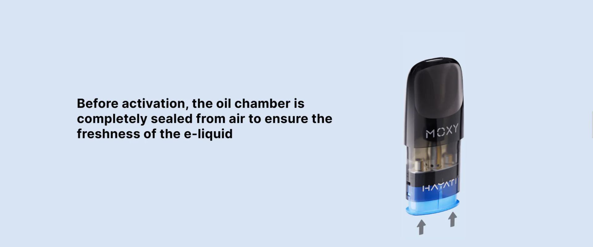  Hayati Moxy Elite Vape Kit Sealed Oil Chamber
