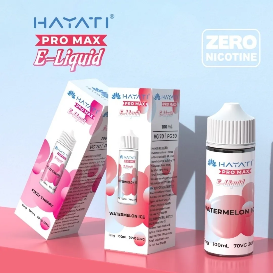 hayati pro max 100ml shortfill 50 50 review