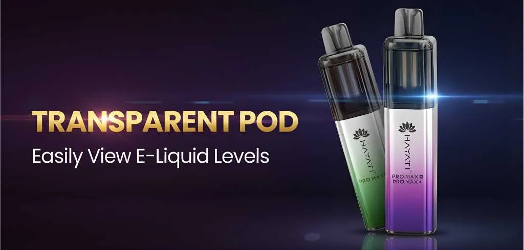 Hayati Pro Max Plus 6000 Transparent Pod