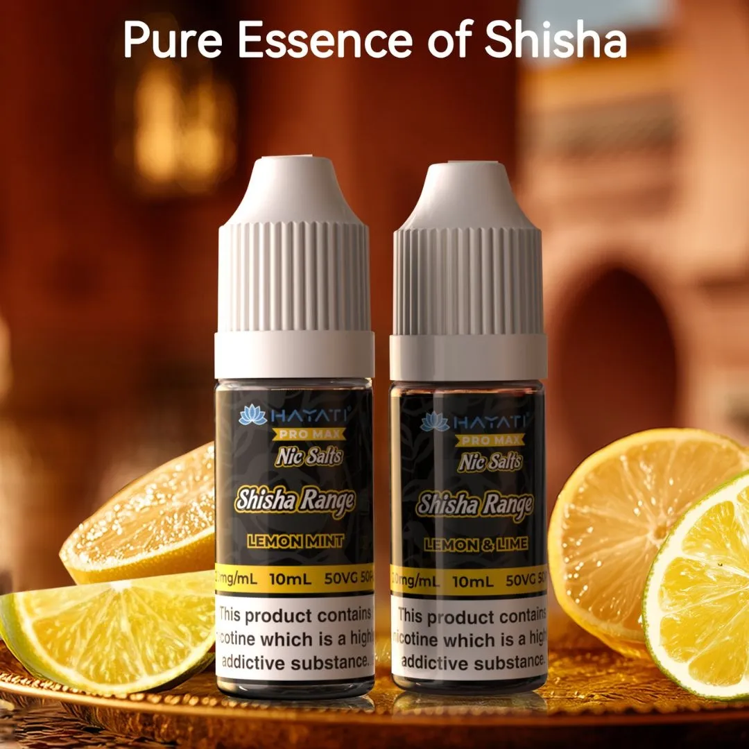 hayati pro max shisha range