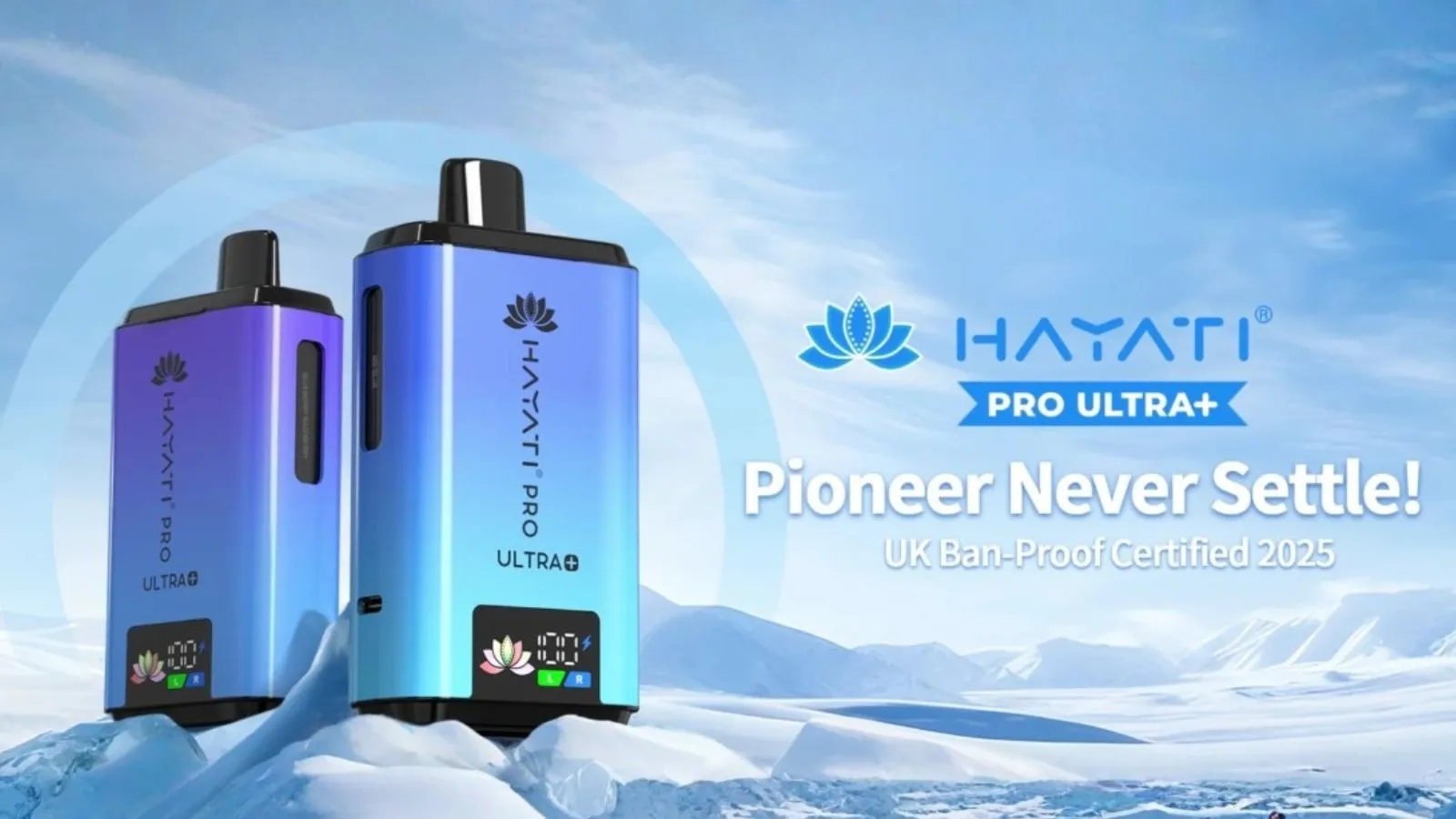 Hayati Pro Ultra Plus 25000 Puff Capacity
