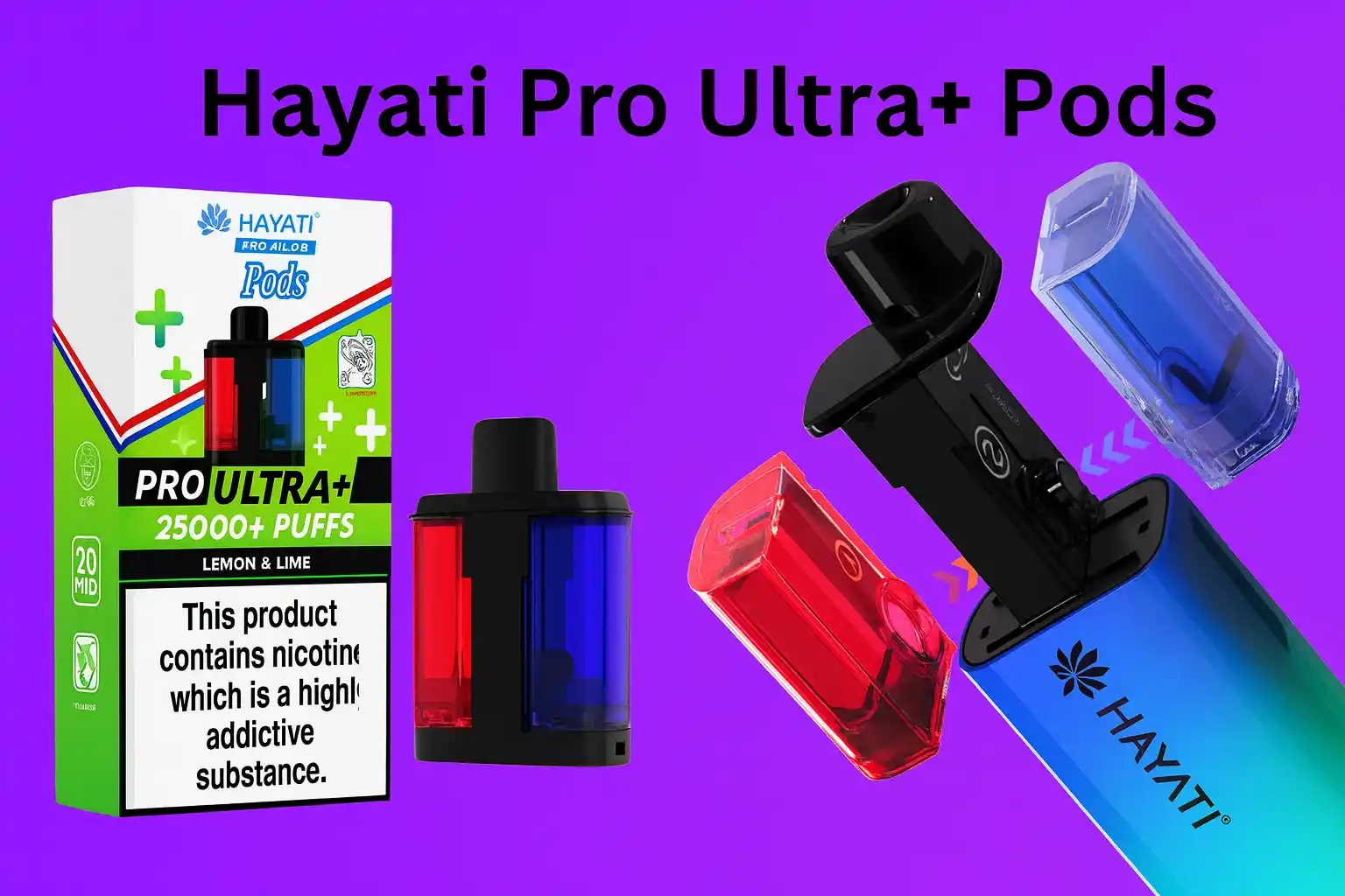 Hayati Pro Ultra Plus 25K Prefilled Pods
