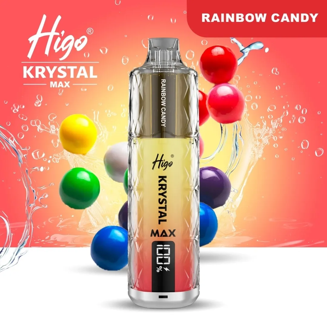 higo krystal max 7500 puffs prefilled vape kit flavour