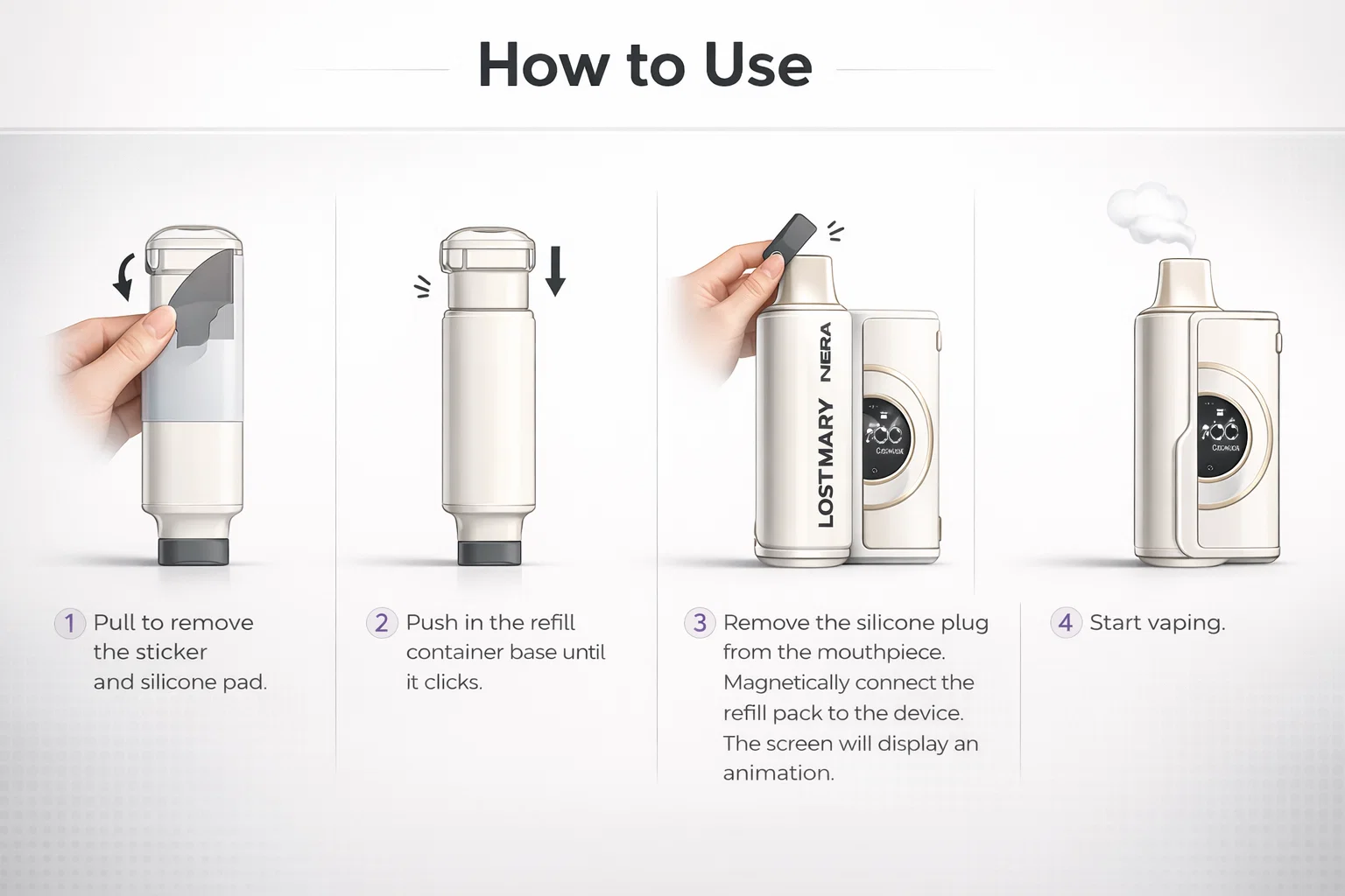 Lost Mary Nera 15K Pureview Prefilled Pods