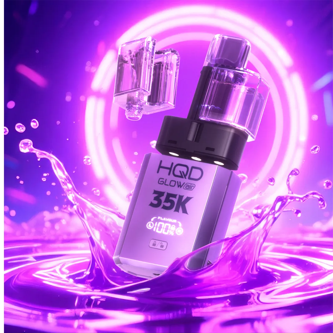 hqd glow air 35k puffs prefilled vape kit