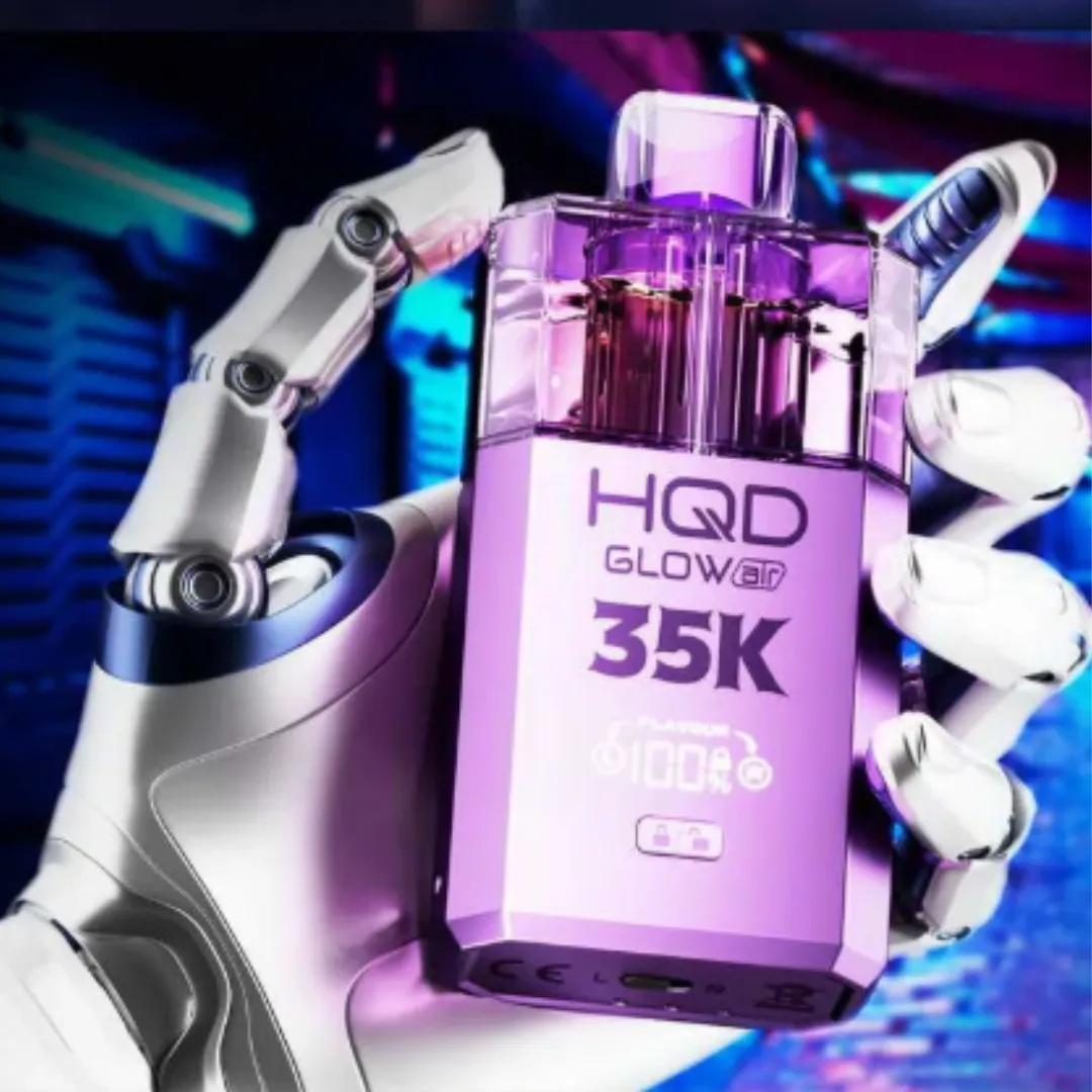 hqd glow air 35k puffs prefilled vape kit price