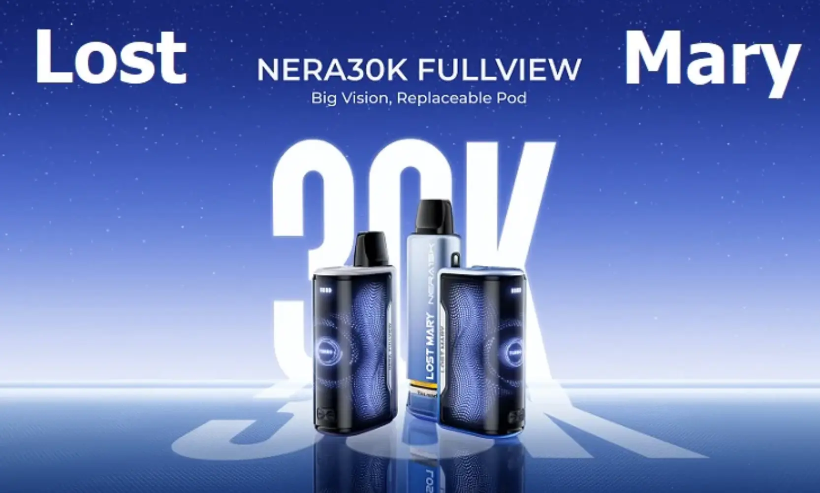 Lost Mary Nera 30K Fullview Prefilled Vape kit