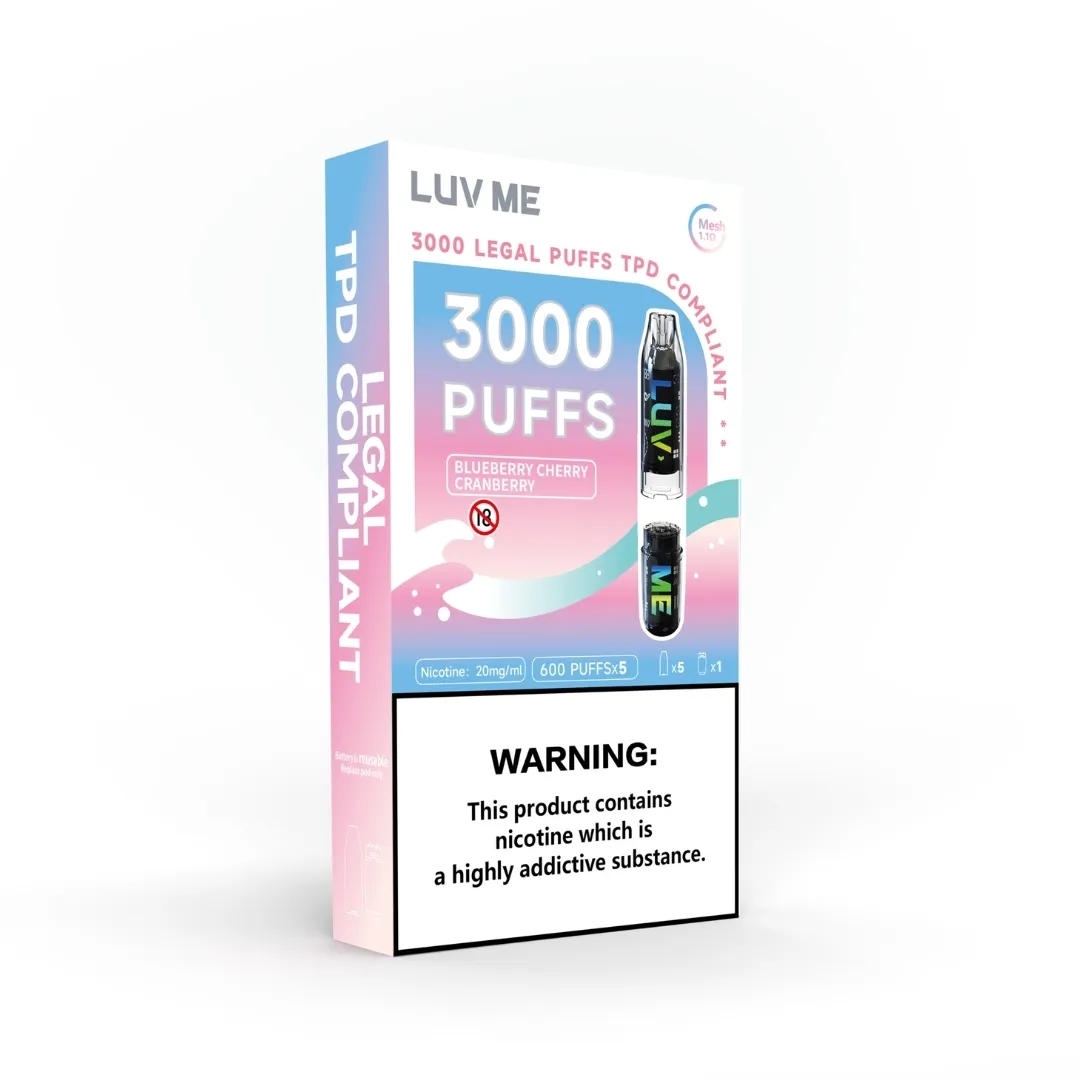 luv me monster edition 3000 puffs 5 in one