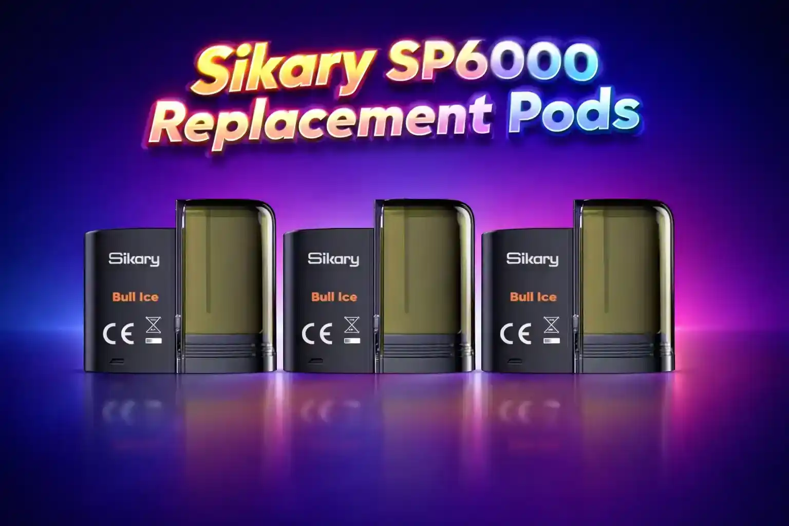  Sikary SP6000 Replacement Pods
