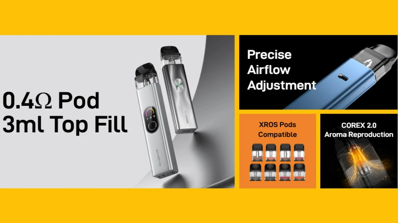 vaporesso xros mini 4 vape kit